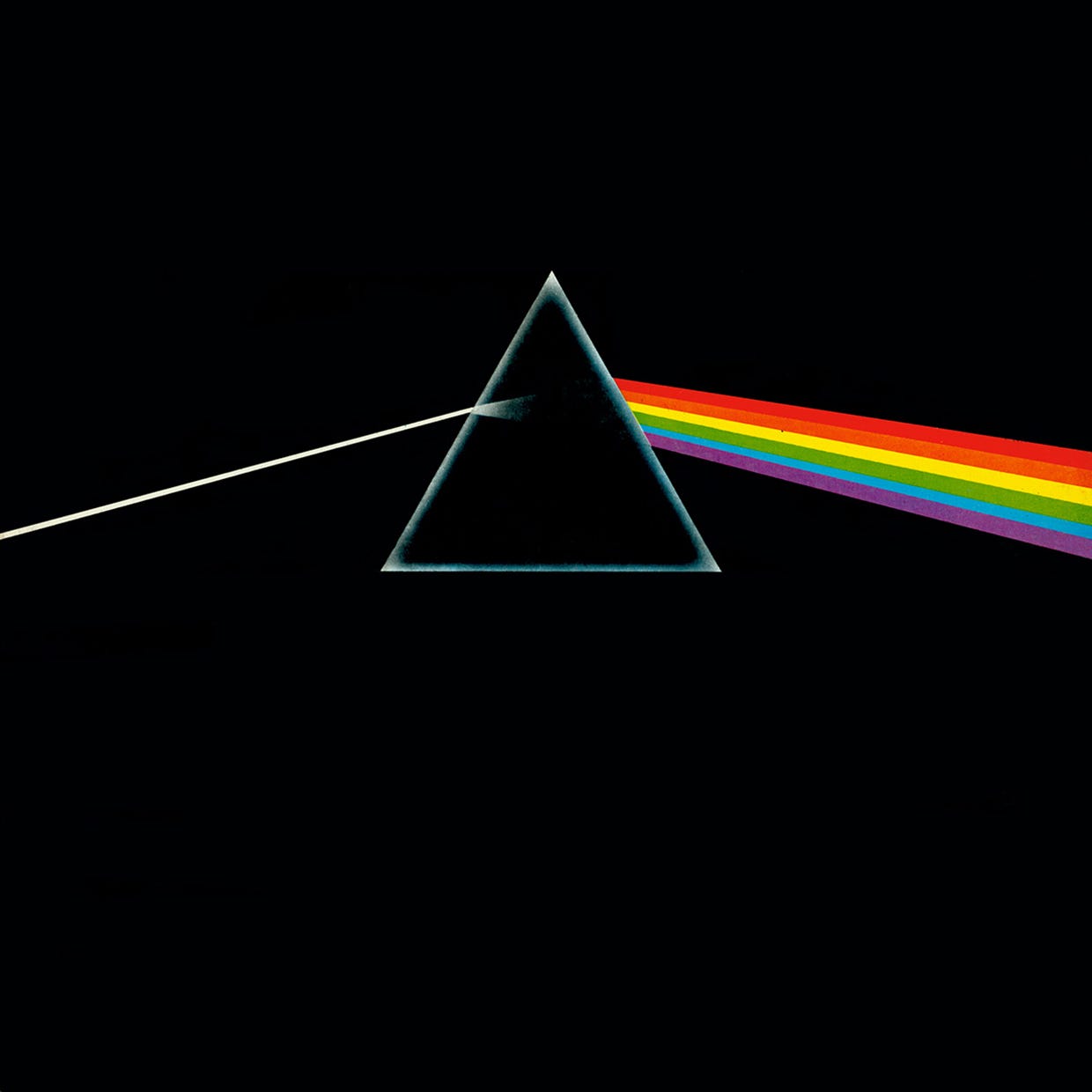 The album cover of dark side of the moon